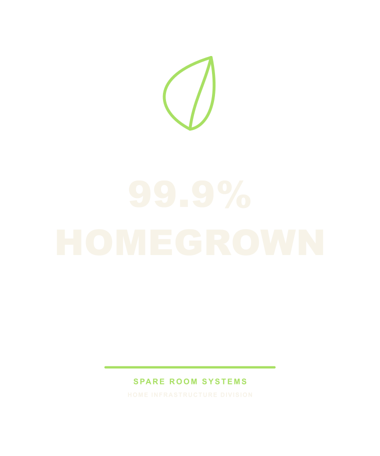 99.9% Homegrown merchandise design